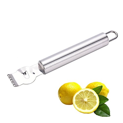Qile Lemon Orange Fruit Zestenreißer Professionelles Peeling Werkzeug für Küche