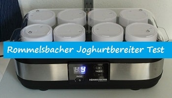 Joghurtbereiter Test - Rommelsbacher