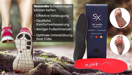 Soxundis Workers Schuheinlagen