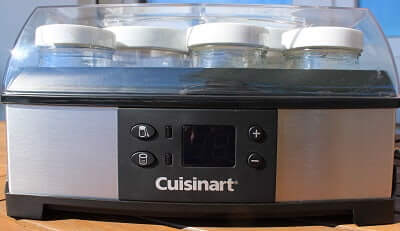 Cuisinart YM400E Joghurtmaschine Test - Quark und Frischkäse selber machen mit dem Cuisinart Joghurtmaker