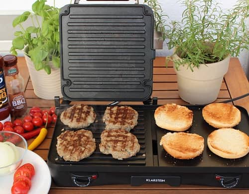 Klarstein Butterfly&Bee bei Amazon kaufen Klarstein Butterfly&Bee Kontaktgrill - Tischgrill Test - Burger und Steaks braten mit dem Butterfly&Bee Grill