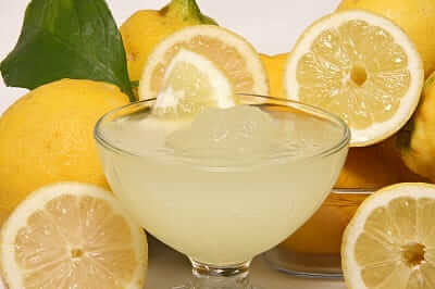 Eis selber machen - Zitronensorbet - Zitronen Granita - Zitronen Slush - Wassereis Zitrone