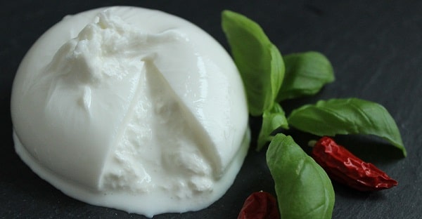 Mozzarella Buffelmozzarella Burrata Grillen Kochen Backen