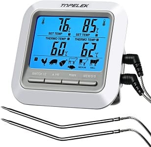 Topelek digitales Fleischthermometer mit 2 Temperatursonden
