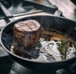 Welches Öl zum Braten - Steak