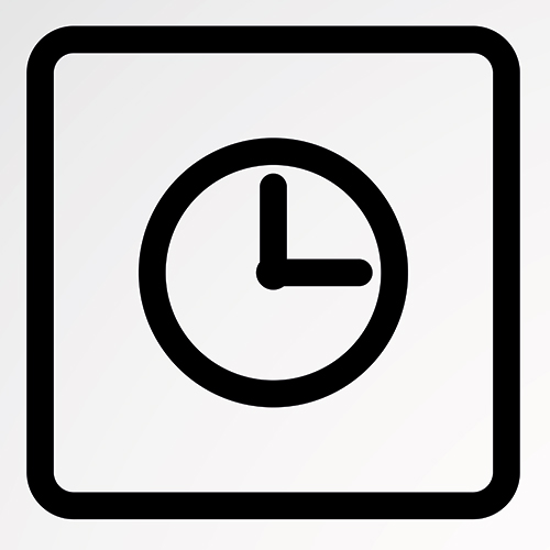 Backofen Symbol für Timer, bzw. Uhrzeit