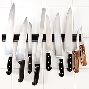 Messerarten und Messerklingen Arten